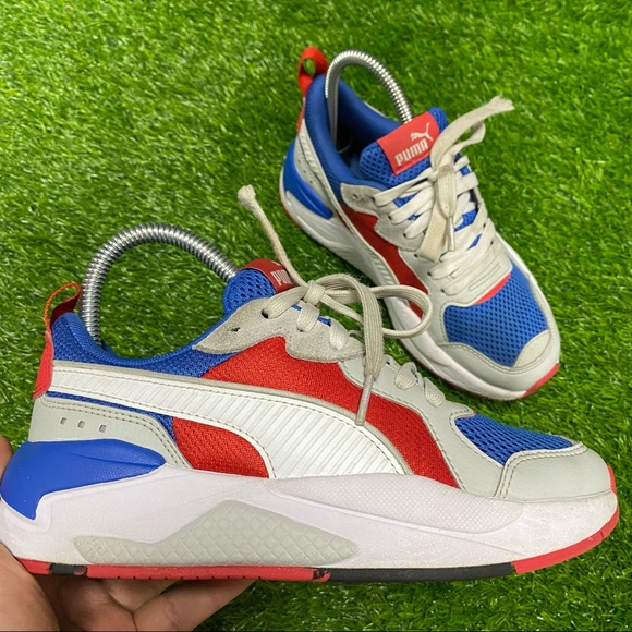 multi color puma sneakers